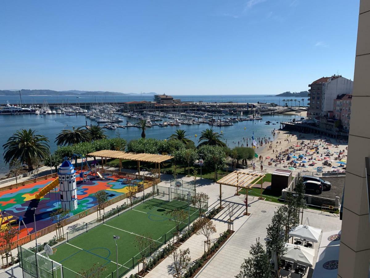 Edificio El Parque Lägenhet Sanxenxo Exteriör bild